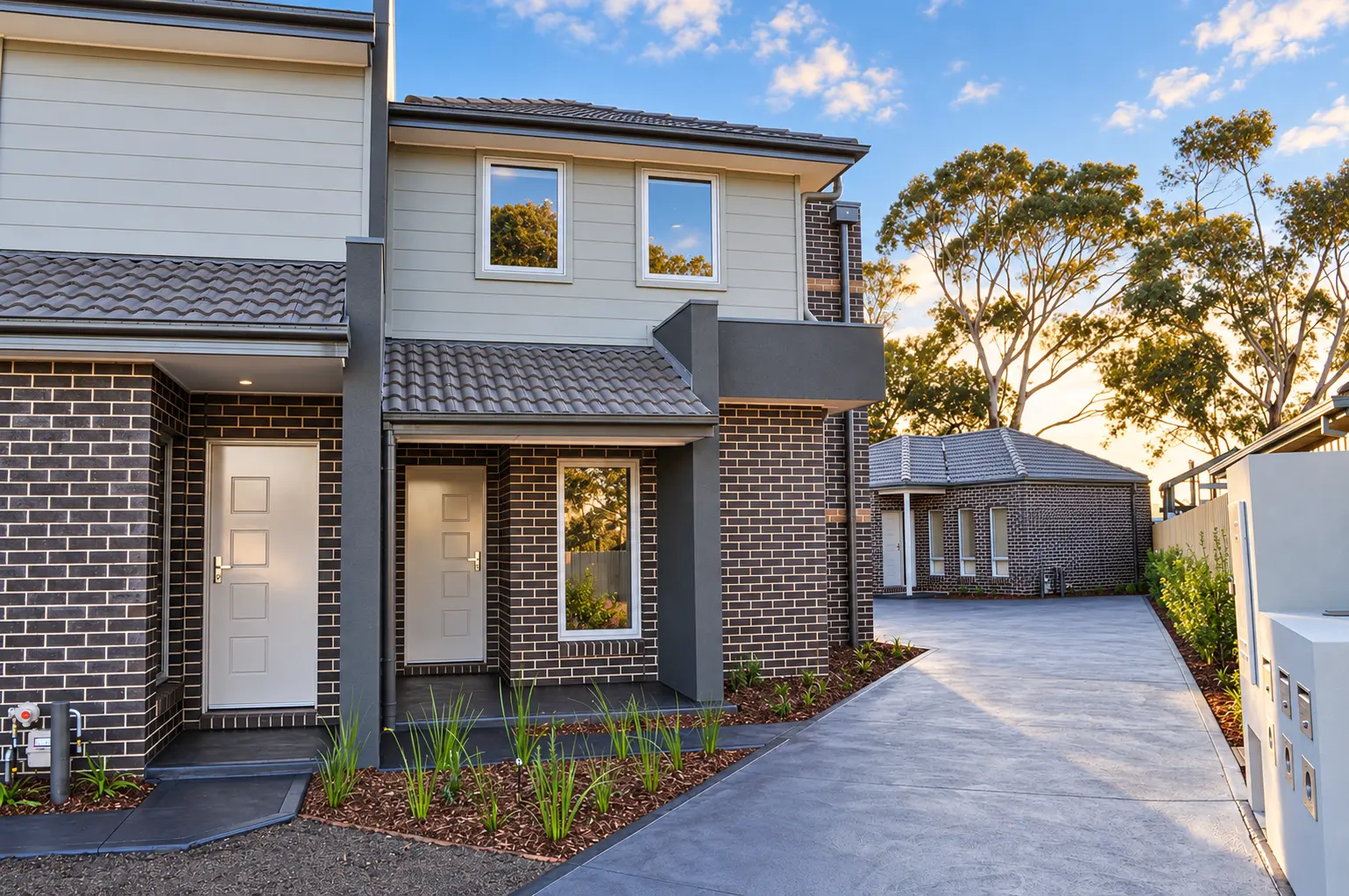 Modern Charcoal Brick Multi-Unit Development project photo 2