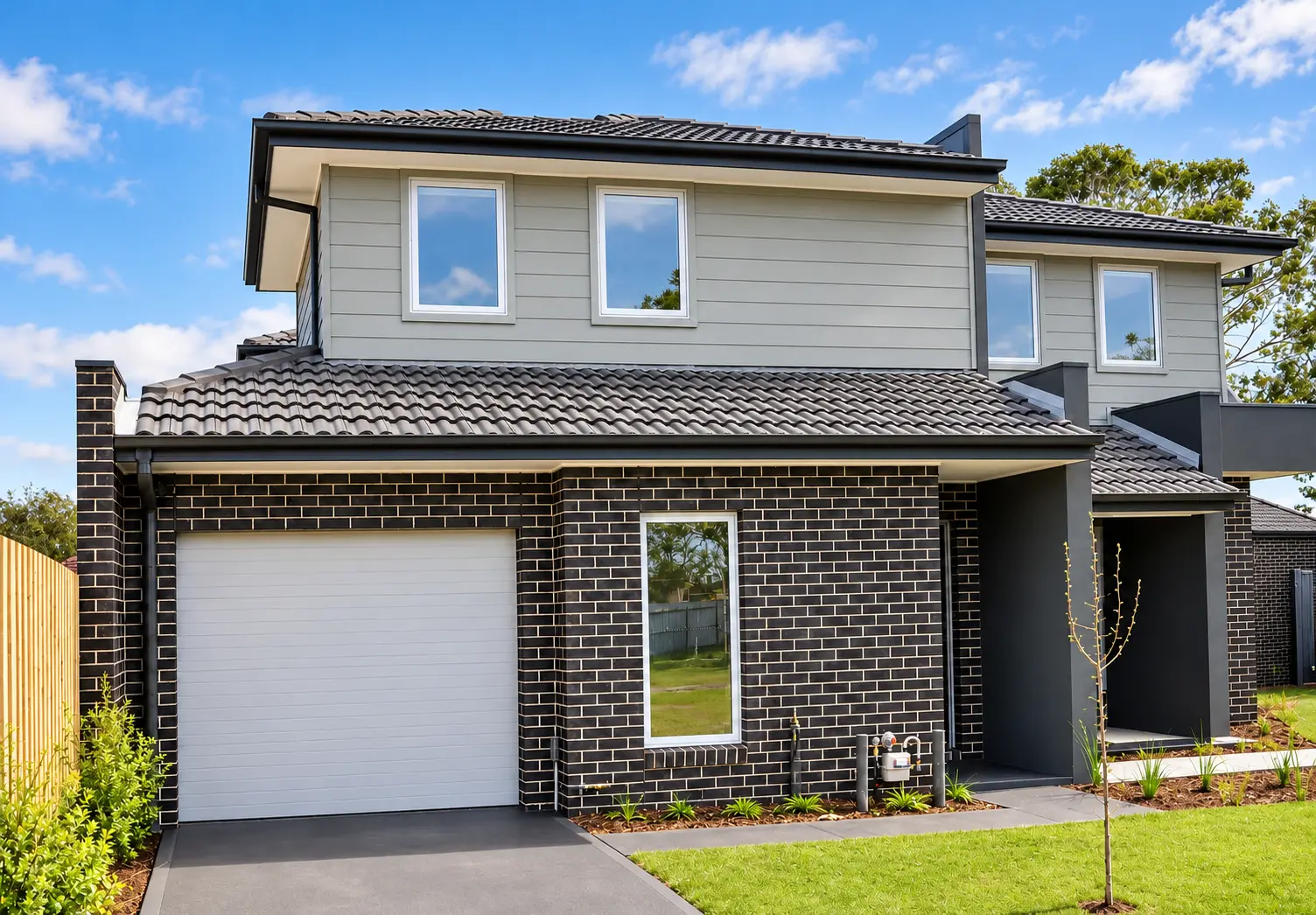 Modern Charcoal Brick Multi-Unit Development project photo 1