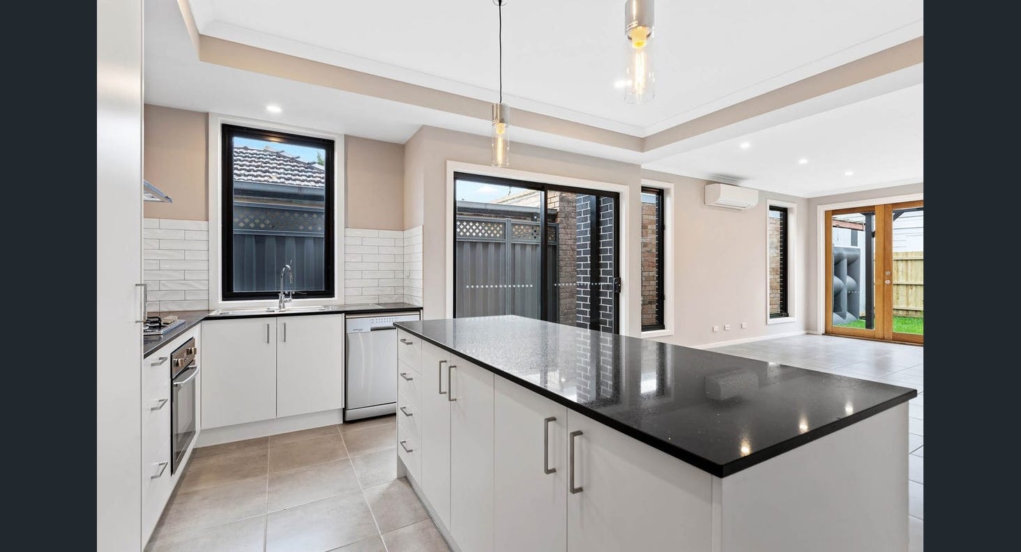 Modern White Charcoal Duplex project photo 3